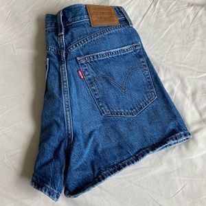 Levi’s High Loose Jean Shorts